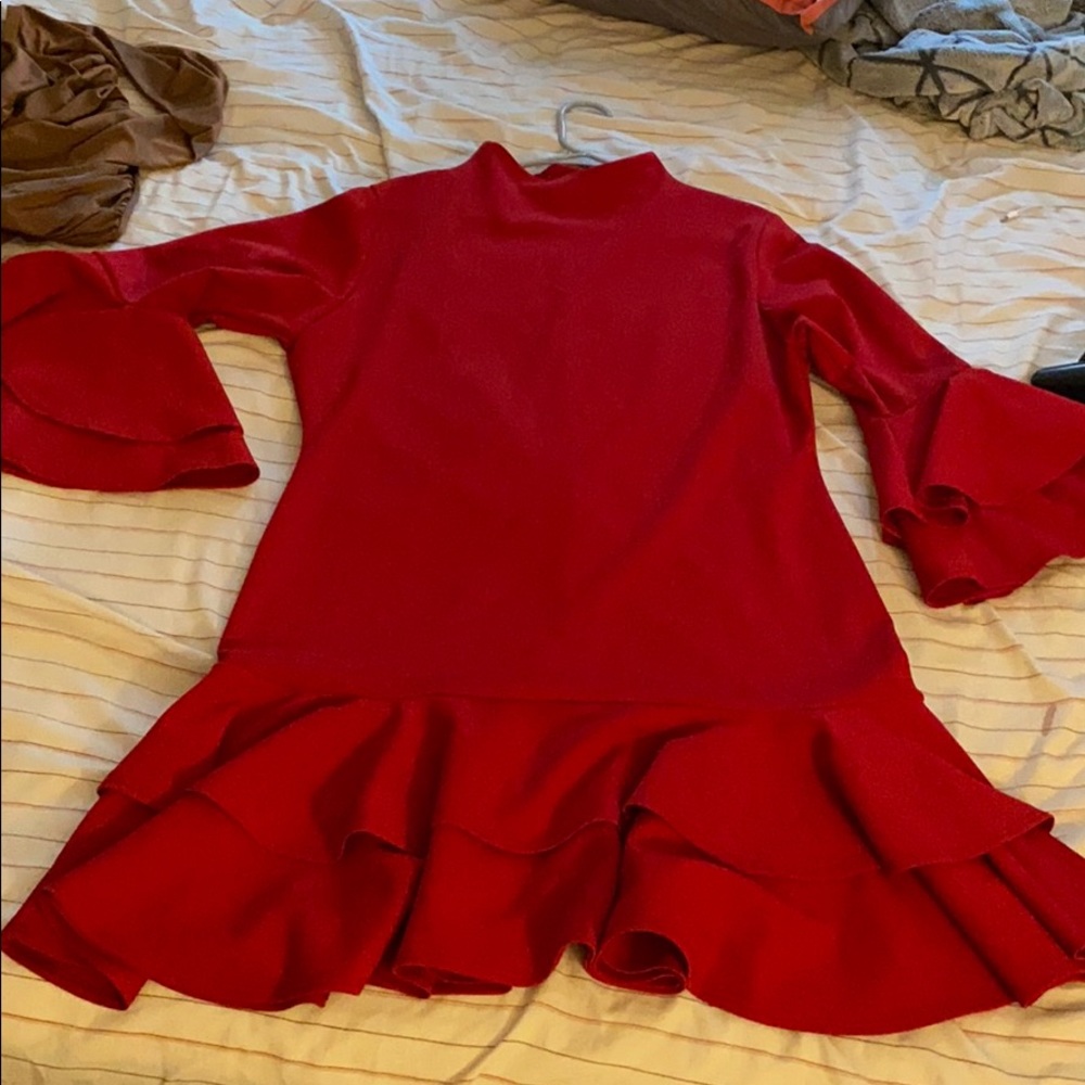 Red dress